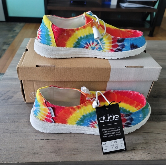 Hey Dude Shoes - Hey Dude Tie Dye Multi